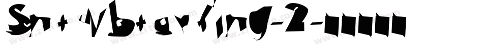 Snowboarding-2字体转换