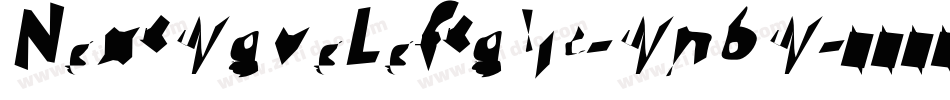 NextwaveLeftalic-wn6w字体转换 NextwaveLeftalic-wn6w字体转换