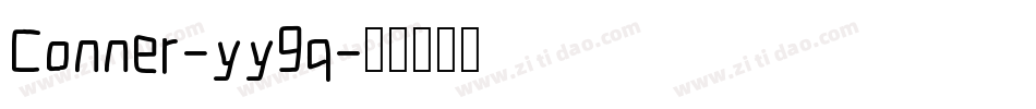 Conner-yy9q字体转换