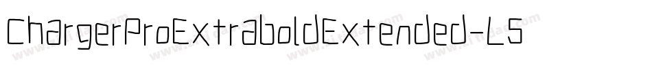 ChargerProExtraboldExtended-L5ey字体转换