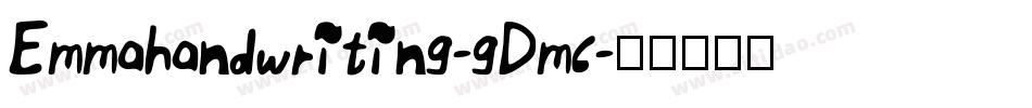 Emmahandwriting-gDm6字体转换