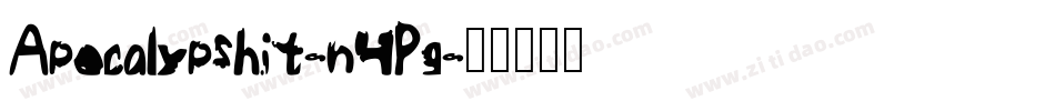 Apocalypshit-n4Pg字体转换