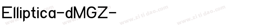 Elliptica-dMGZ字体转换