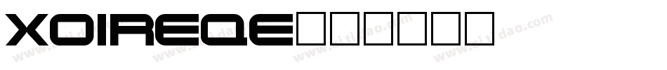 Xoireqe字体转换
