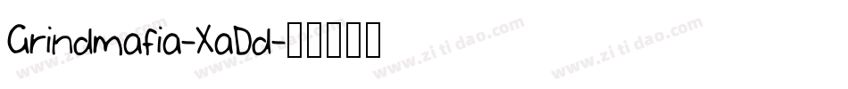 Grindmafia-XaDd字体转换