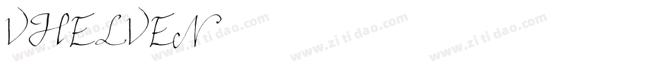 VHELVEN字体转换