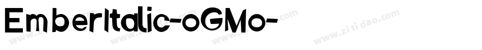 EmberItalic-oGMo字体转换