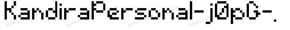 KandiraPersonal-j0pG字体转换