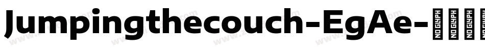 Jumpingthecouch-EgAe字体转换
