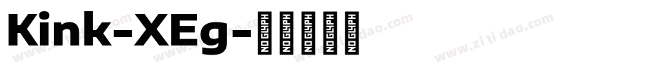 Kink-XEg字体转换