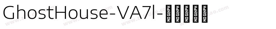GhostHouse-VA7l字体转换