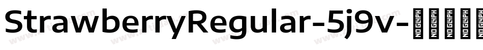 StrawberryRegular-5j9v字体转换