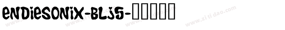 Endiesonix-BLj5字体转换
