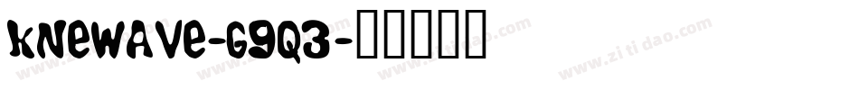 Knewave-g9q3字体转换