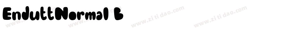 EnduttNormal-B793字体转换