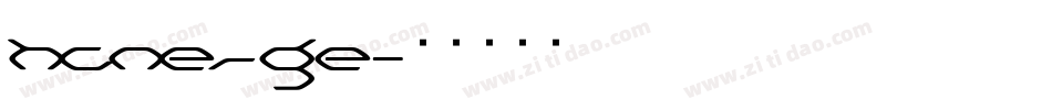 HANERGE字体转换