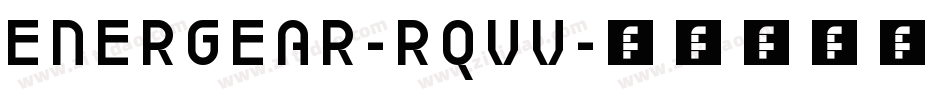 Energear-RqvV字体转换
