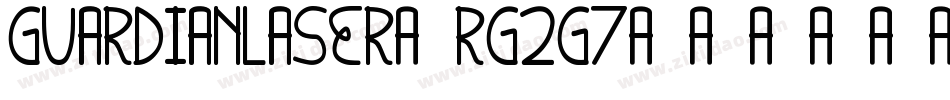 GuardianLaser-rg2G7字体转换