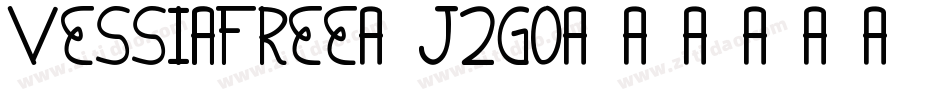 Vessiafree-j2G0字体转换