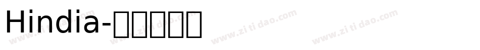 Hindia字体转换