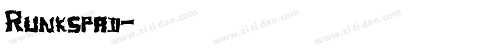 Runkspad字体转换