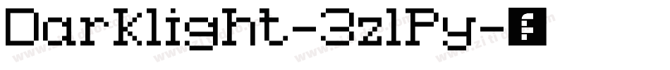 Darklight-3zlPy字体转换