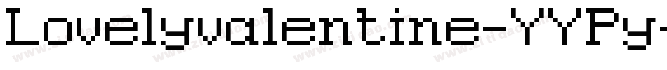Lovelyvalentine-YYPy字体转换