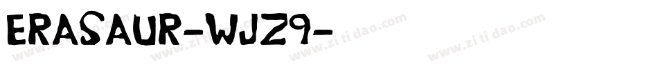 Erasaur-wjZ9字体转换
