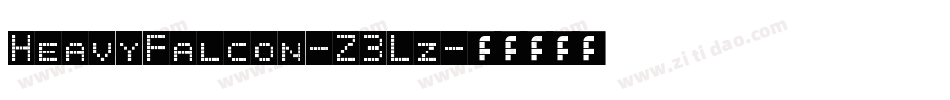 HeavyFalcon-Z3Lz字体转换