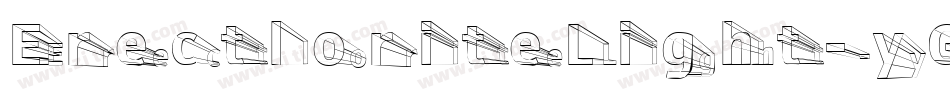 ErectloriteLight-yGZ字体转换