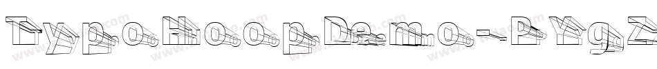 TypoHoopDemo-PYgZ字体转换