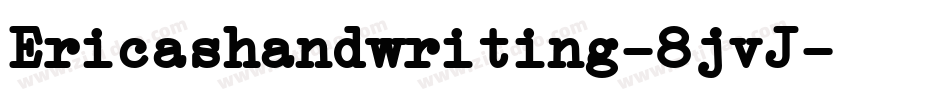 Ericashandwriting-8jvJ字体转换