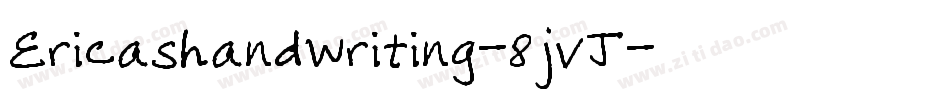 Ericashandwriting-8jvJ字体转换