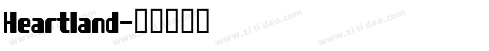 Heartland字体转换