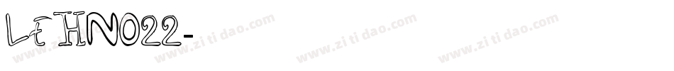 LEHN022字体转换