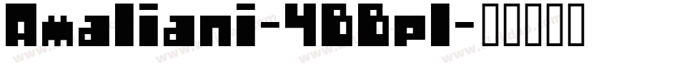 Amaliani-4BBpl字体转换