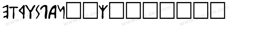 Etruscan字体转换