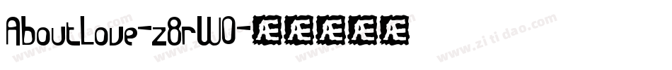 AboutLove-z8rW0字体转换