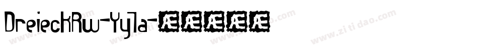 DreieckRw-Yy7a字体转换