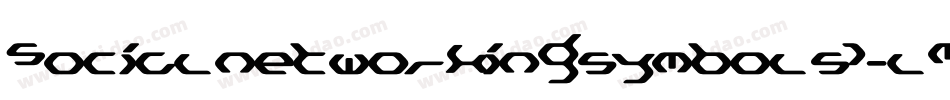 Socialnetworkingsymbols1-lMgd字体转换