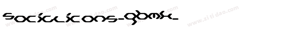 Socialicons-9BMK字体转换
