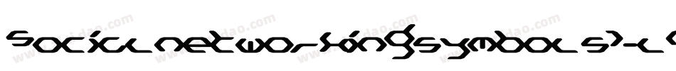 Socialnetworkingsymbols1-lMgd字体转换