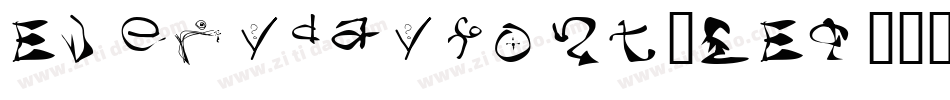 Everydayfont-LEq5字体转换