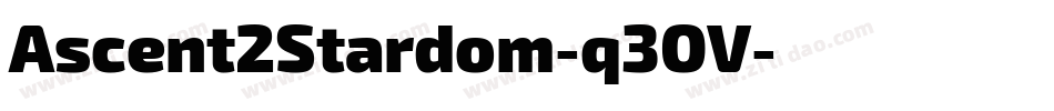 Ascent2Stardom-q3OV字体转换