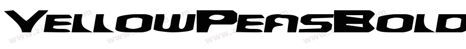 YellowPeasBold-A9PD字体转换