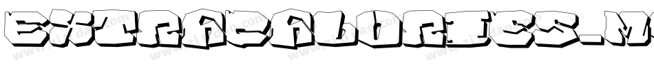 Extracalories-MVZOB字体转换