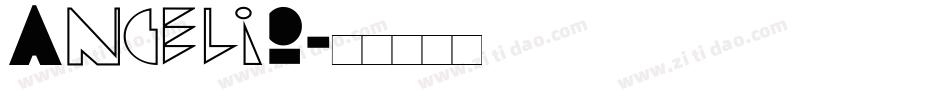 Angeli2字体转换