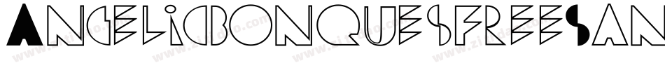 AngelicbonquesfreeSans-rgxVA字体转换