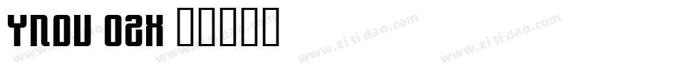 Yndu-0ZX字体转换