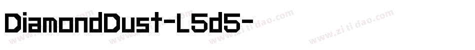 DiamondDust-L5d5字体转换